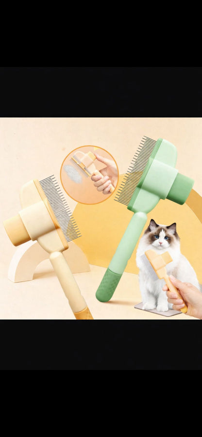 מברשת הקסם לחיות – מנקה בלחיצה אחת ומחזירה פרווה רכה כמו ביום הראשון