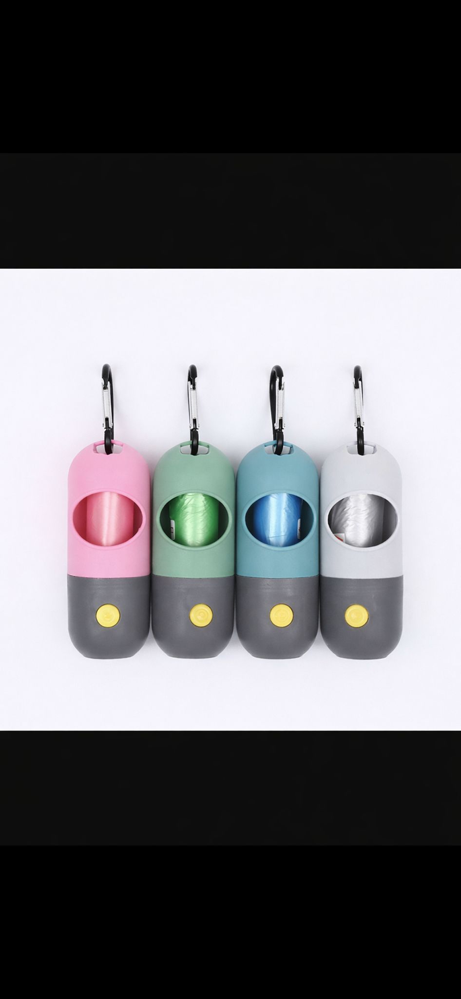 מחזיק שקיות עם תאורה שמלווה אותך בכל טיול 🐾💡