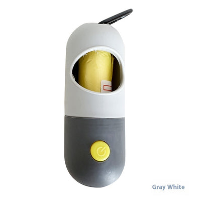 מחזיק שקיות עם תאורה שמלווה אותך בכל טיול 🐾💡